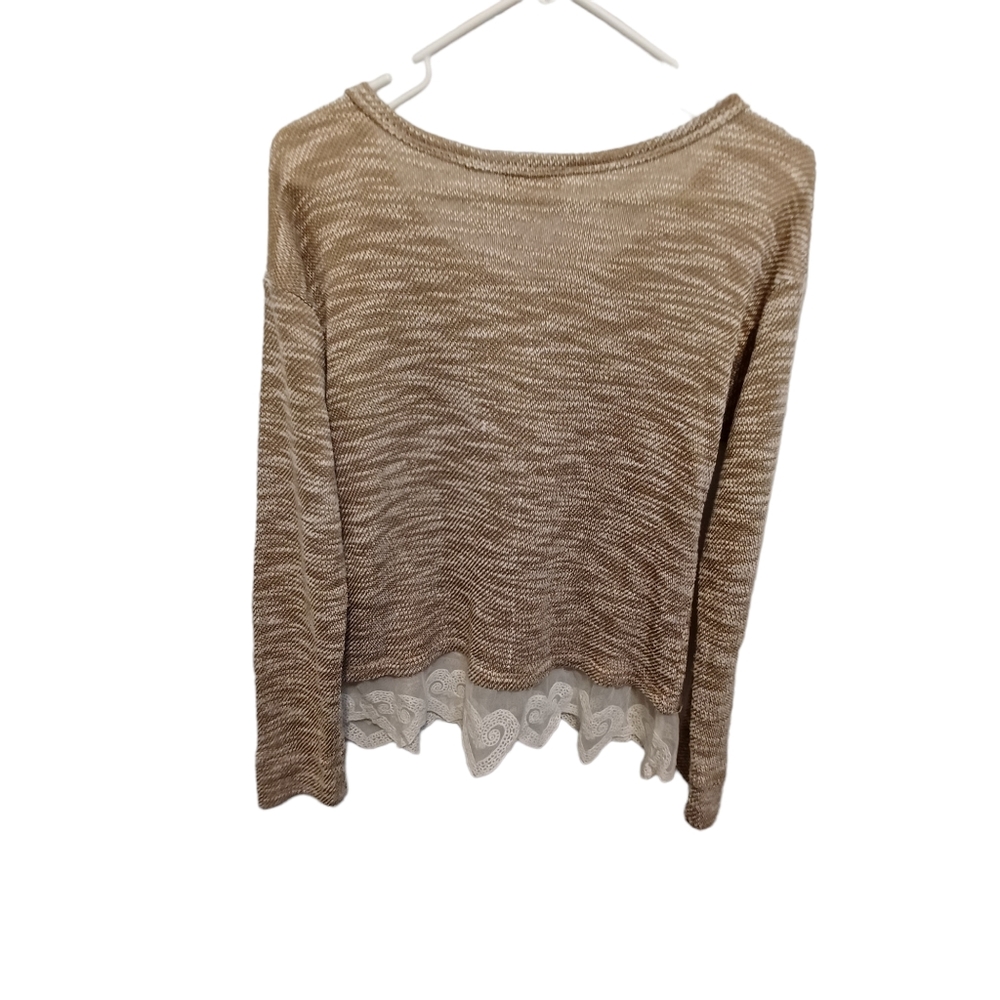 Altered state size medium knit layered blouse
